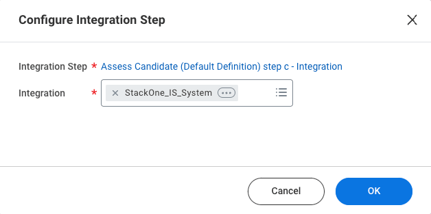 Select IS on Popup