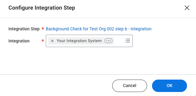 Select IS on Popup