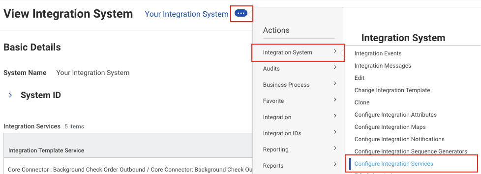 Configure Integration Services