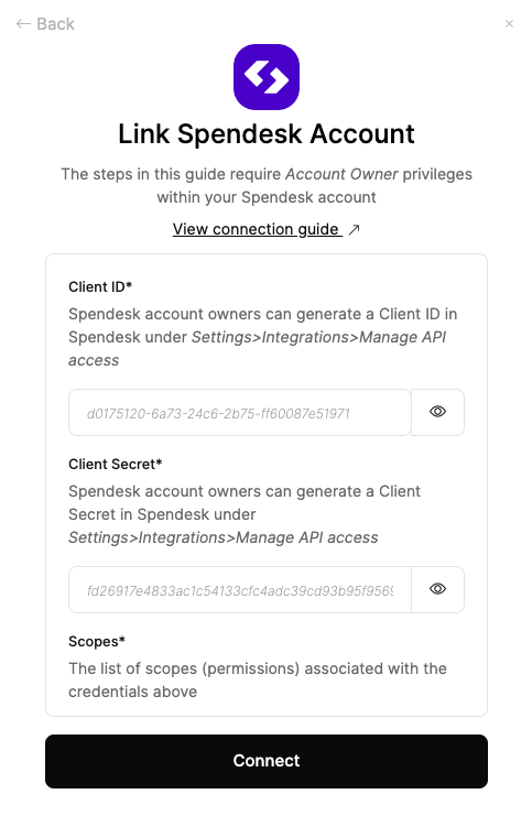 Link Account