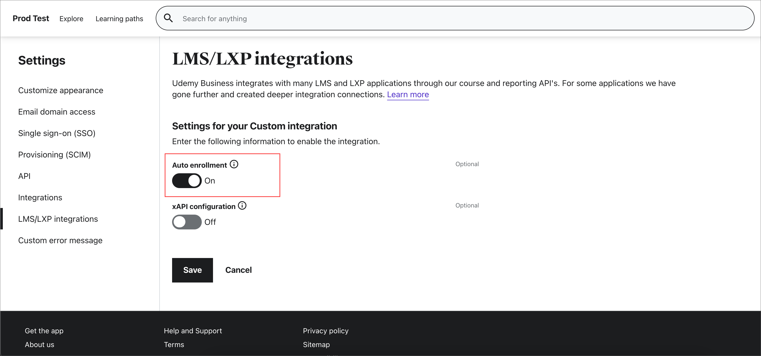 Create Custom App