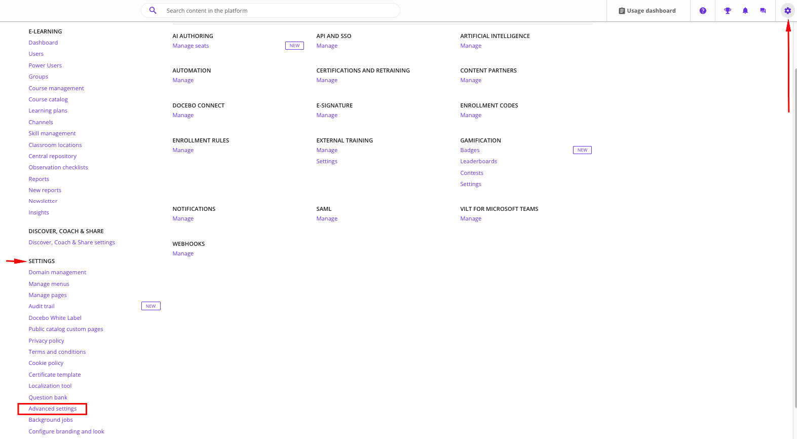 Dropdown Menu
