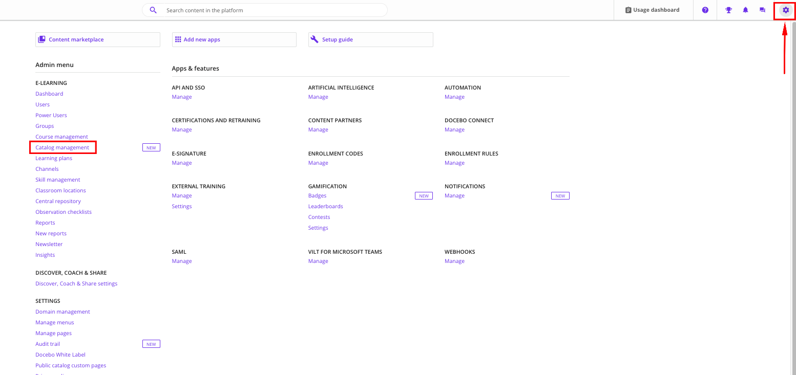 Dropdown Menu