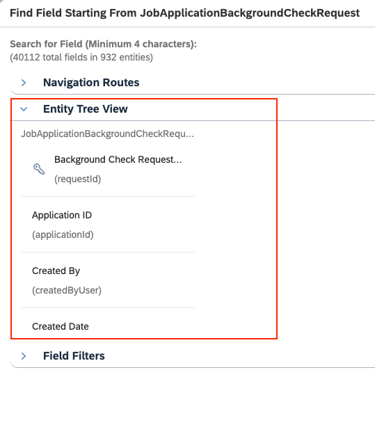 Open Modal to select association