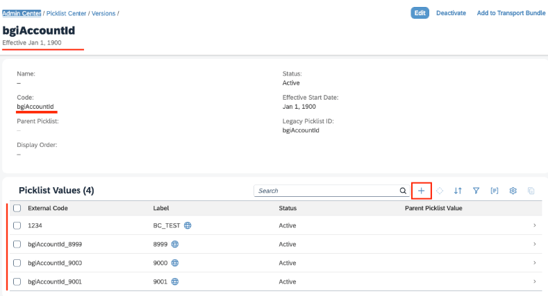 Add new accounts for background check