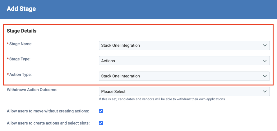 Eploy Integration app Stage