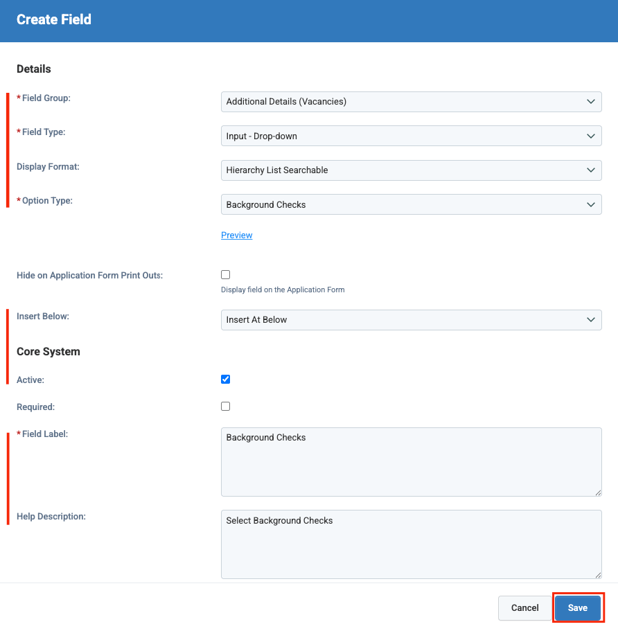 add custom field