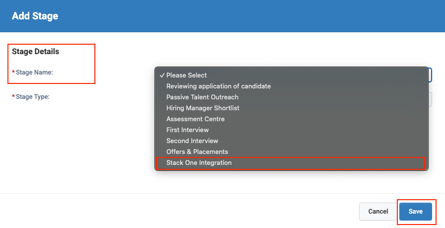 Eploy Integration app Stage