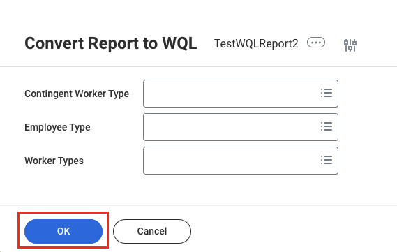 Click to continue without filter