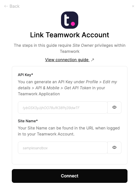 Link Account