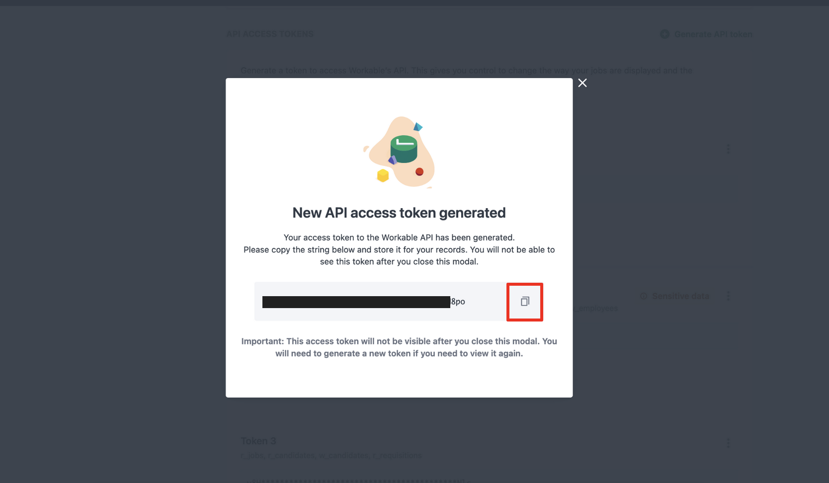 API key