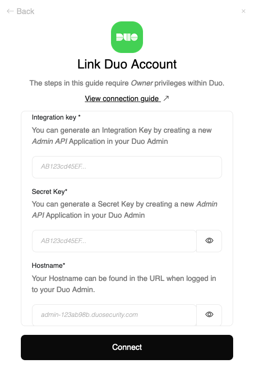 Link Account