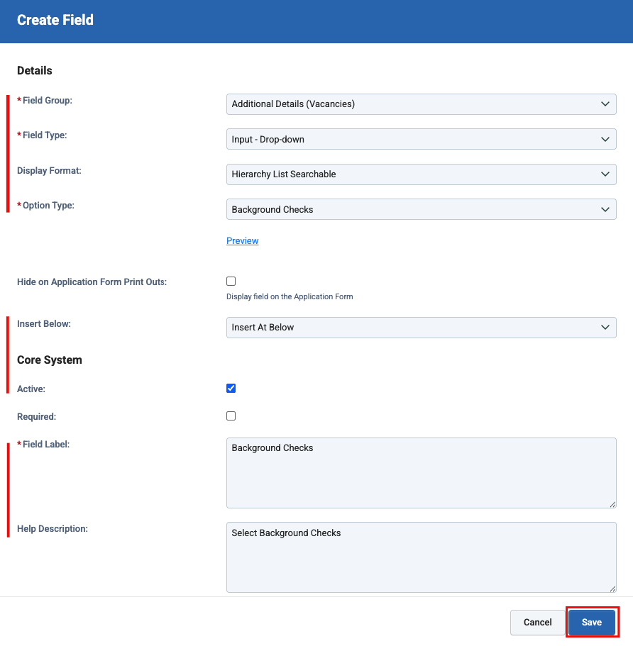 add custom field