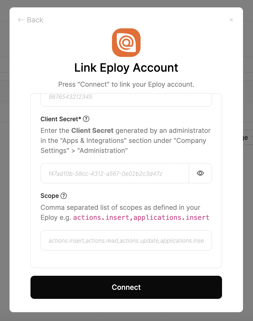 Link Account