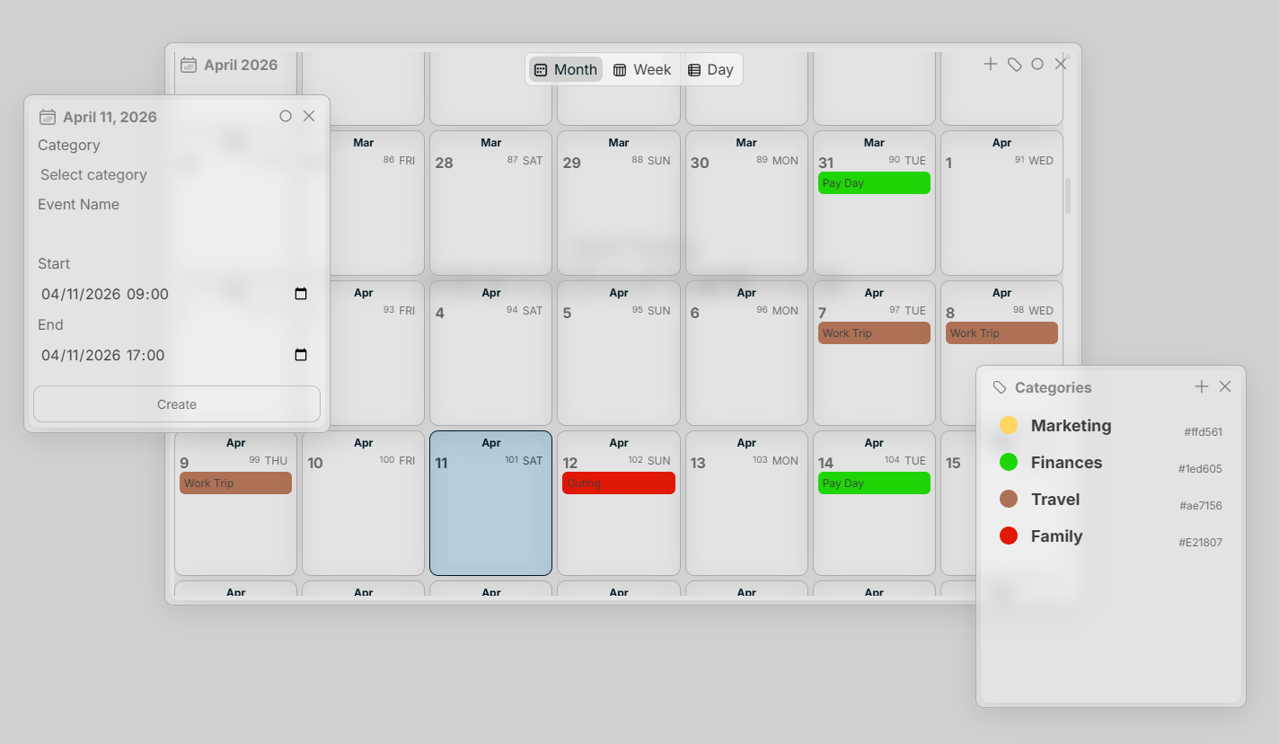 Calendar