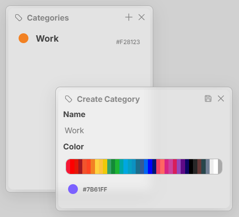 Categories Categories