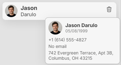Hover Contact Hover Contact