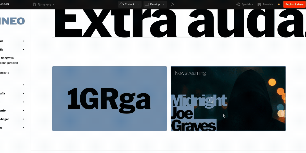 Replacing a file with another in the content mode of the editor