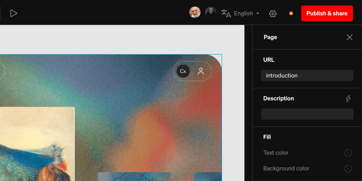 Pages Settings