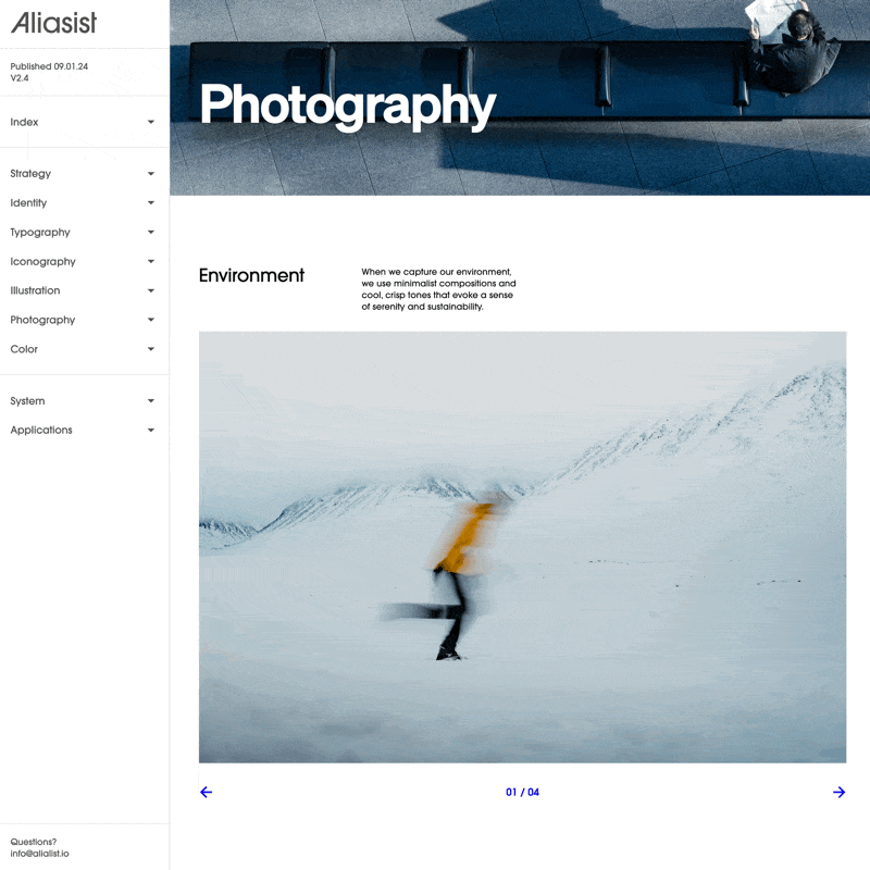 Slideshow of photography