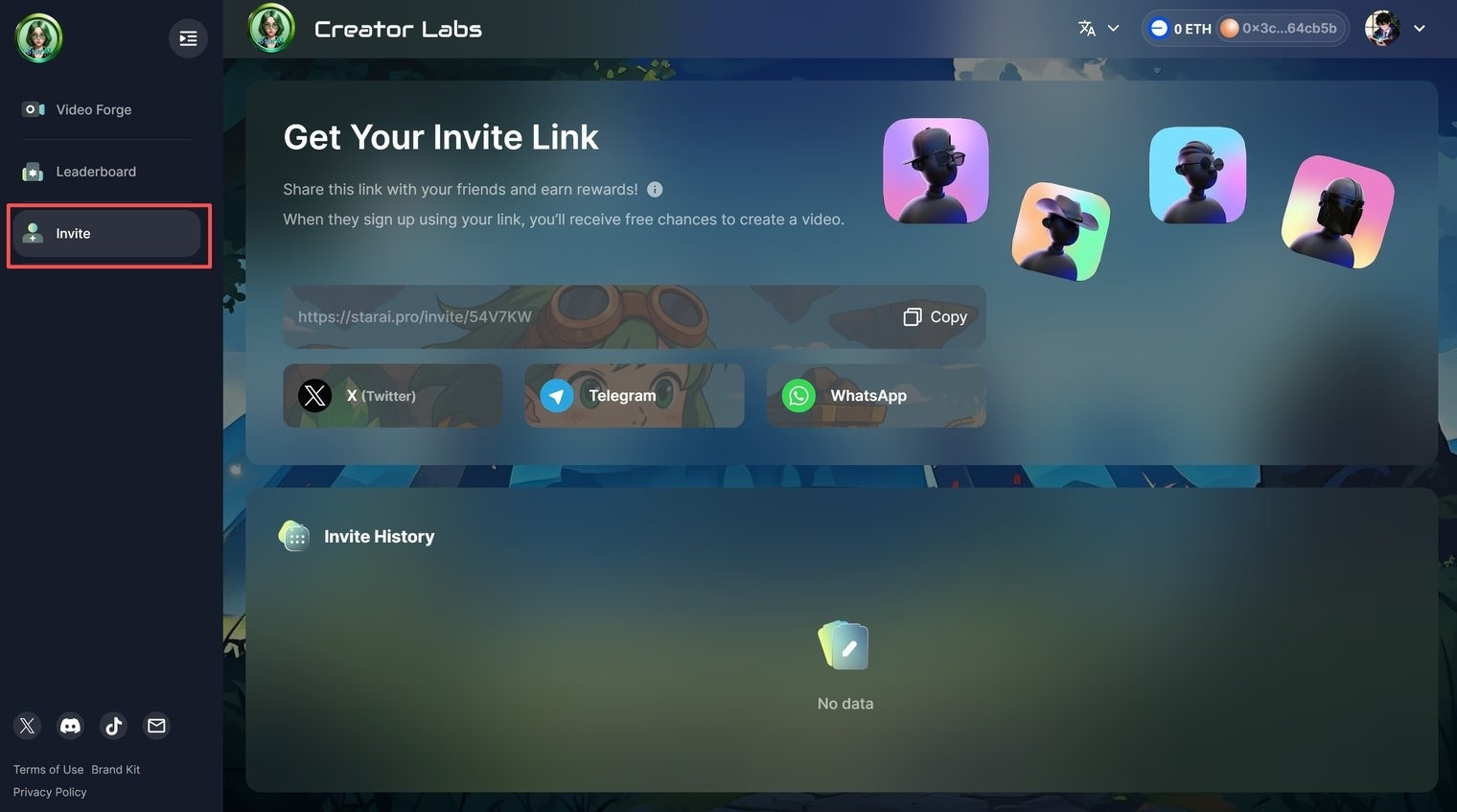 Invite Preview