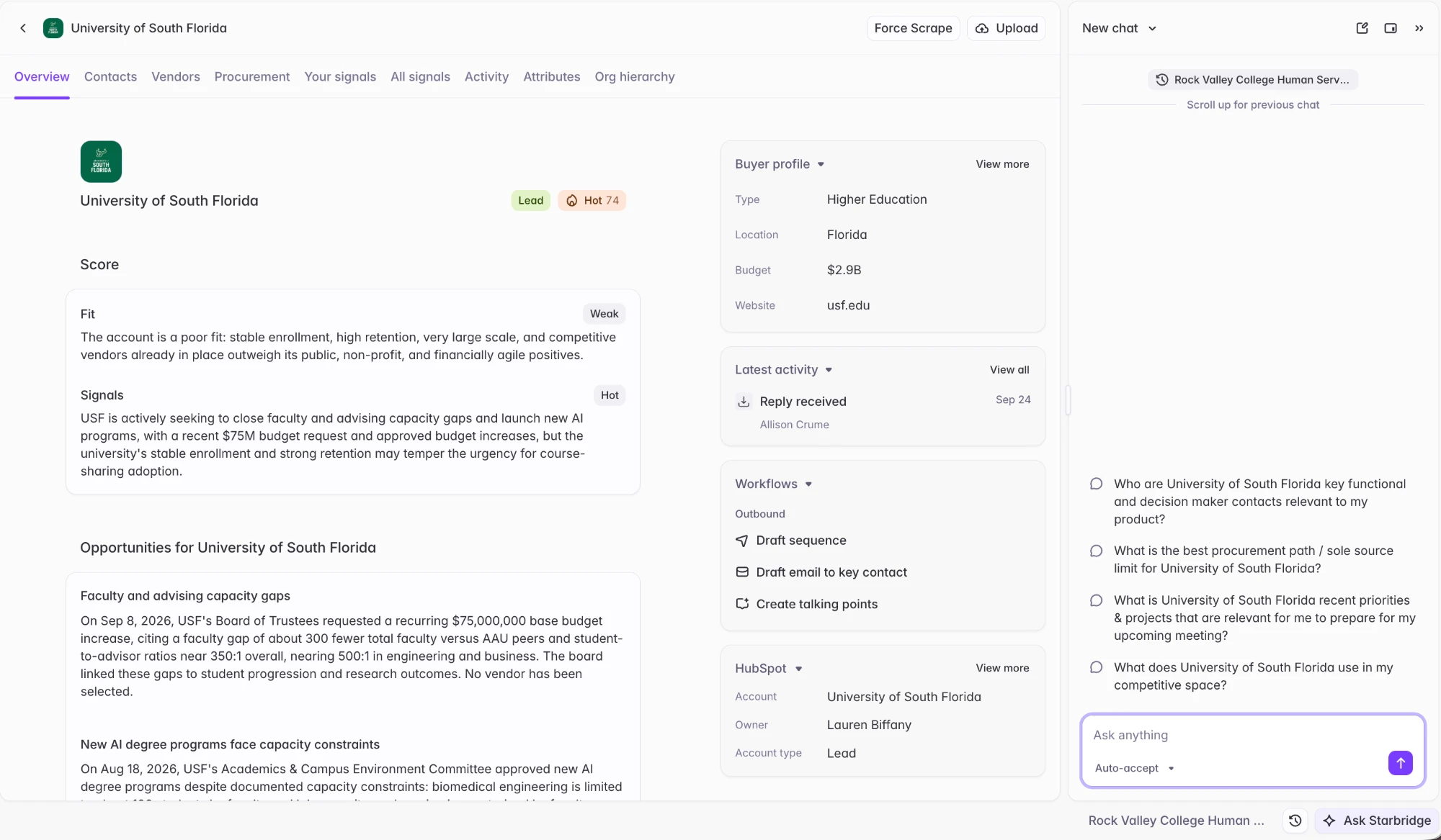 Buyer Page Overview