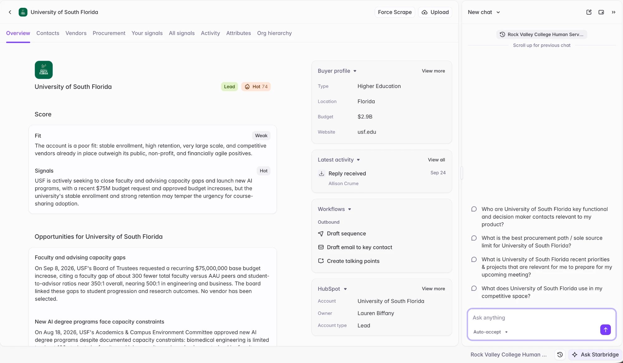 Buyer Page Overview