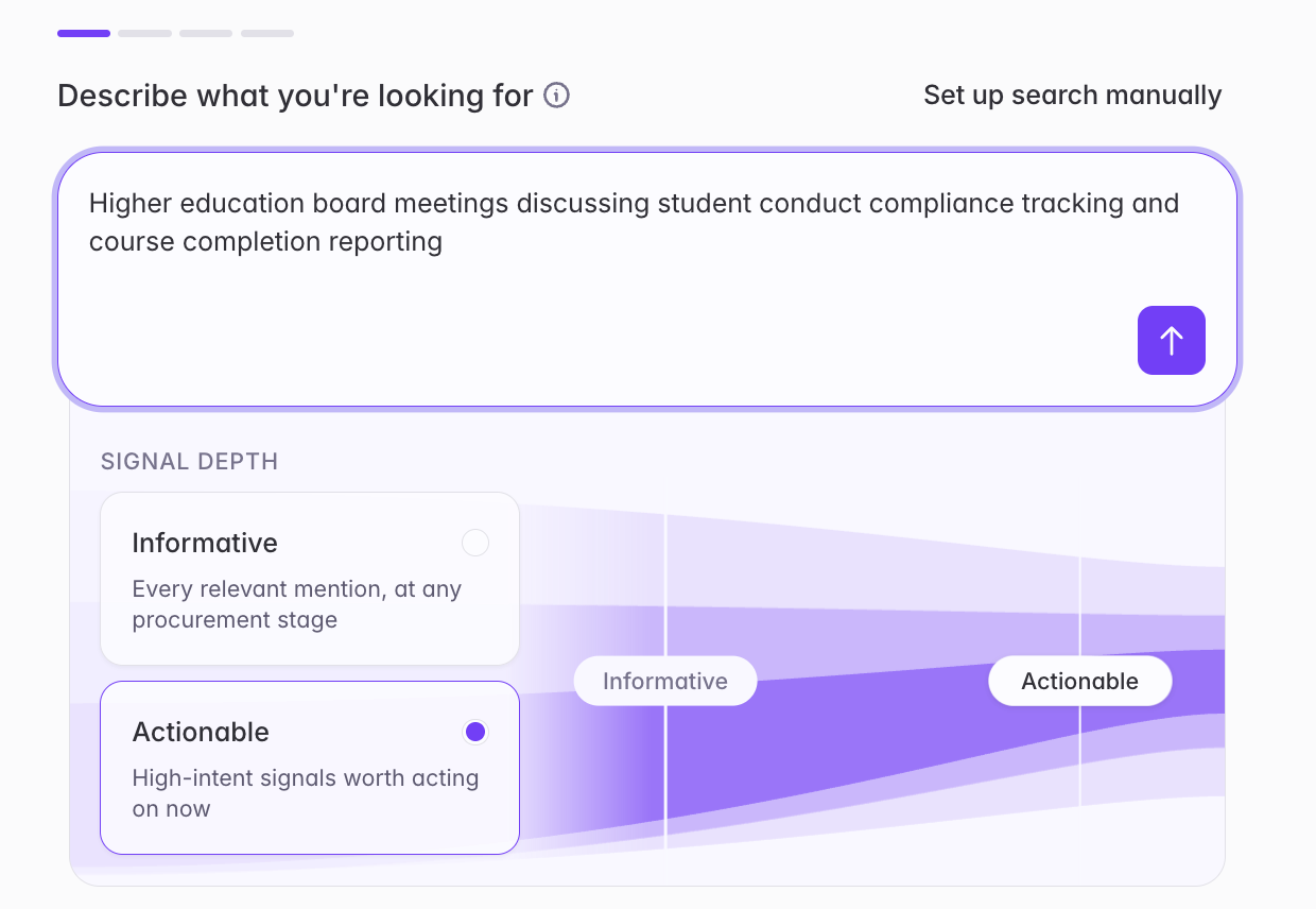 Informative vs Actionable