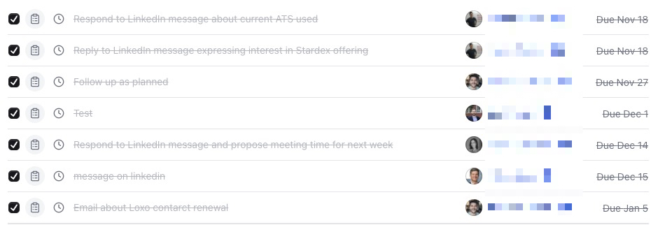 Viewing your tasks — screenshot 3