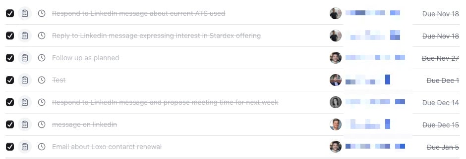 Viewing your tasks — screenshot 3