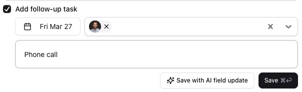 Tasks on a person's profile — screenshot 6