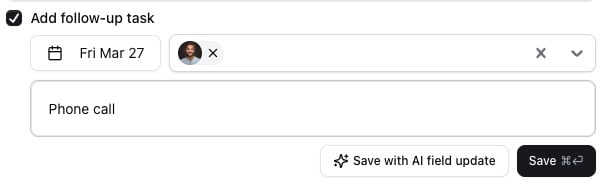 Tasks on a person's profile — screenshot 6