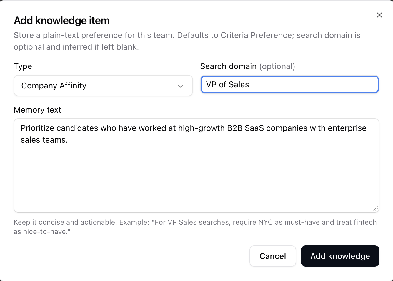 Team Knowledge Base — screenshot 4