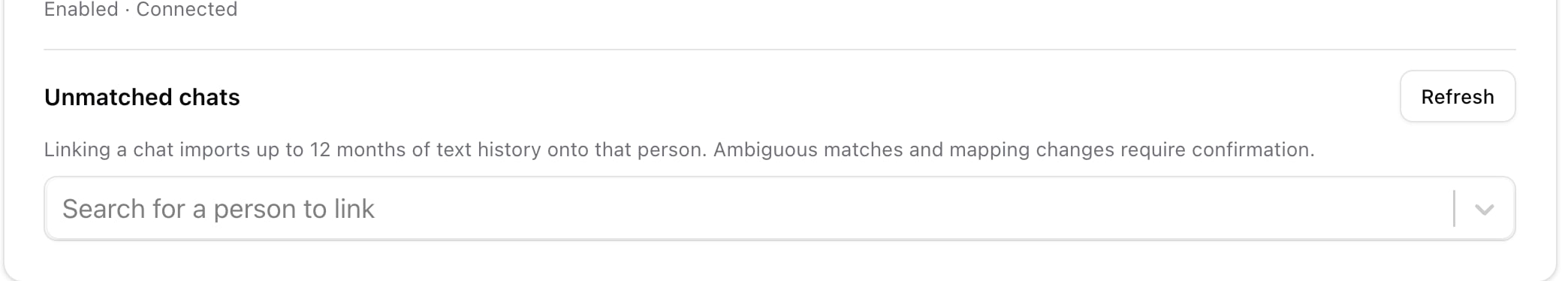 Unmatched chats on VoIP & messaging