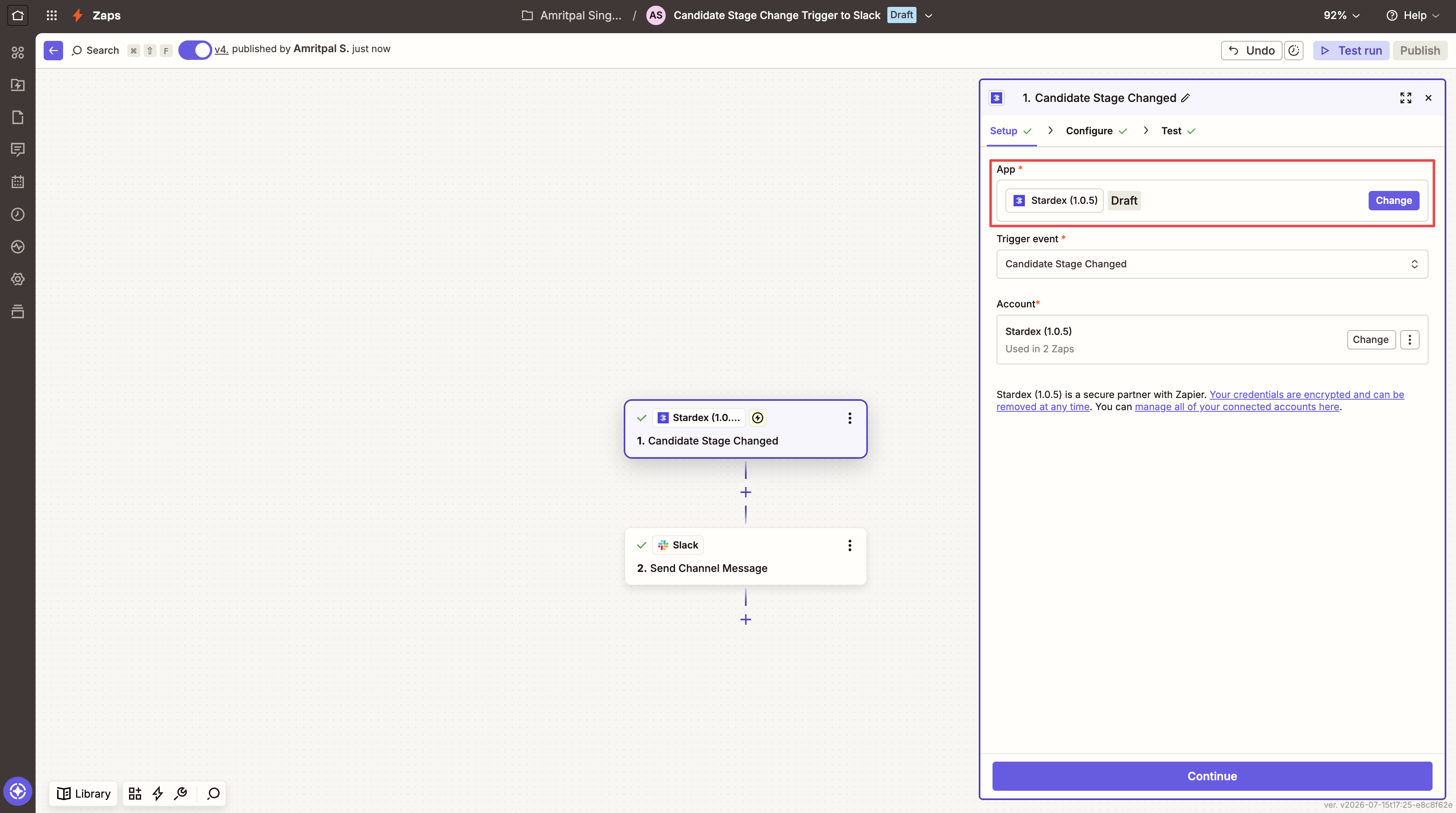 Updating to the latest Stardex app version — screenshot 26