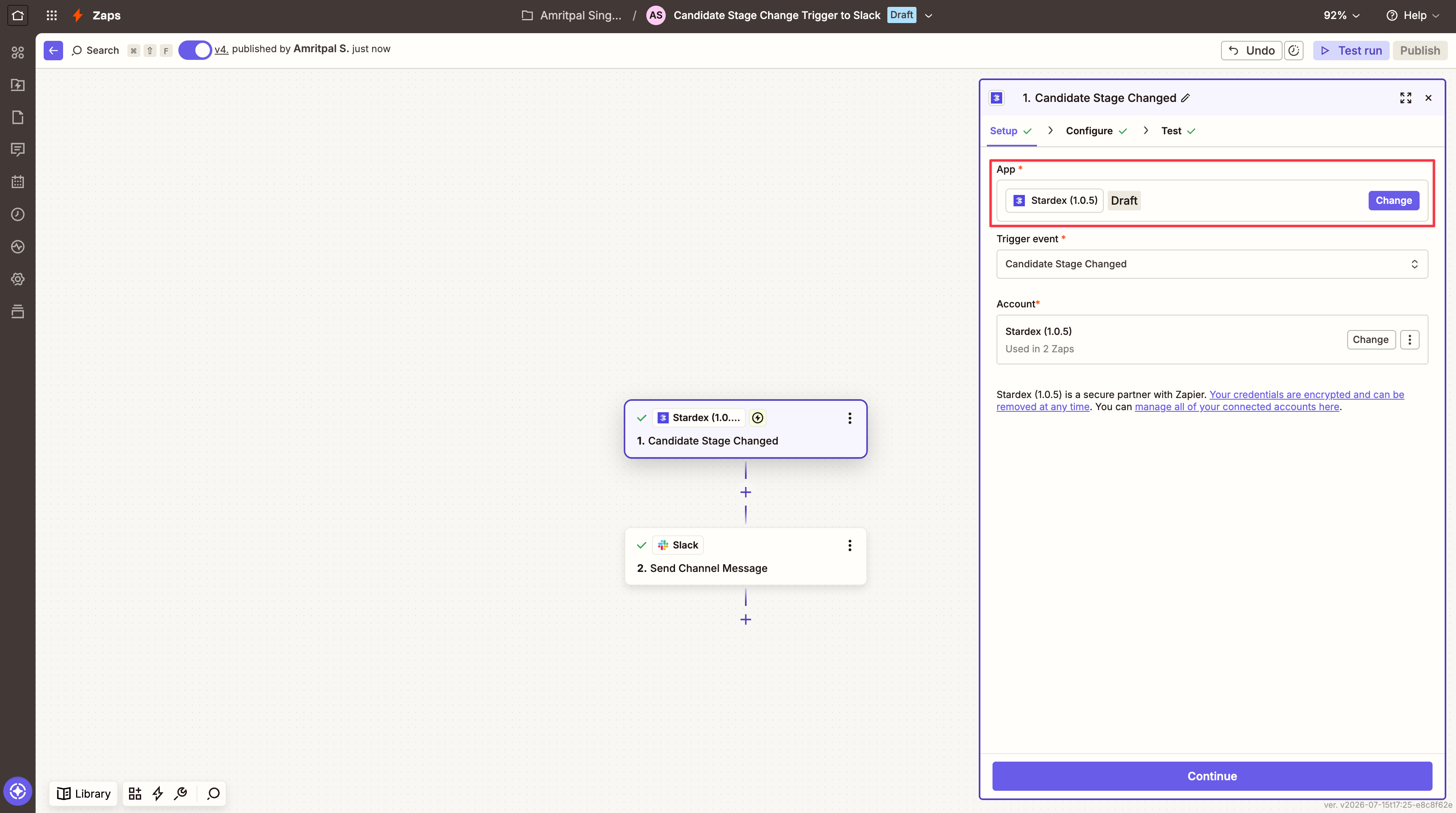 Updating to the latest Stardex app version — screenshot 26