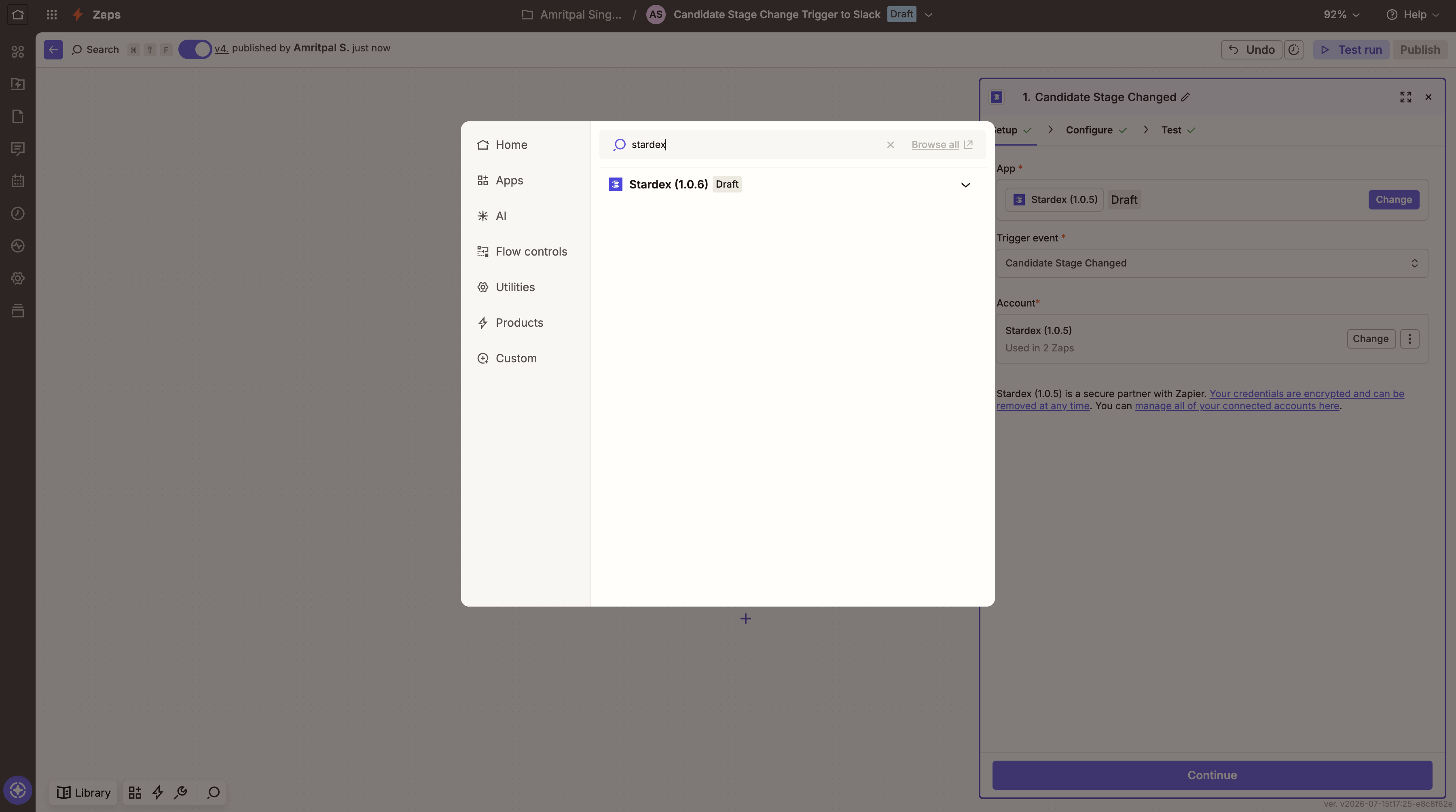Updating to the latest Stardex app version — screenshot 27