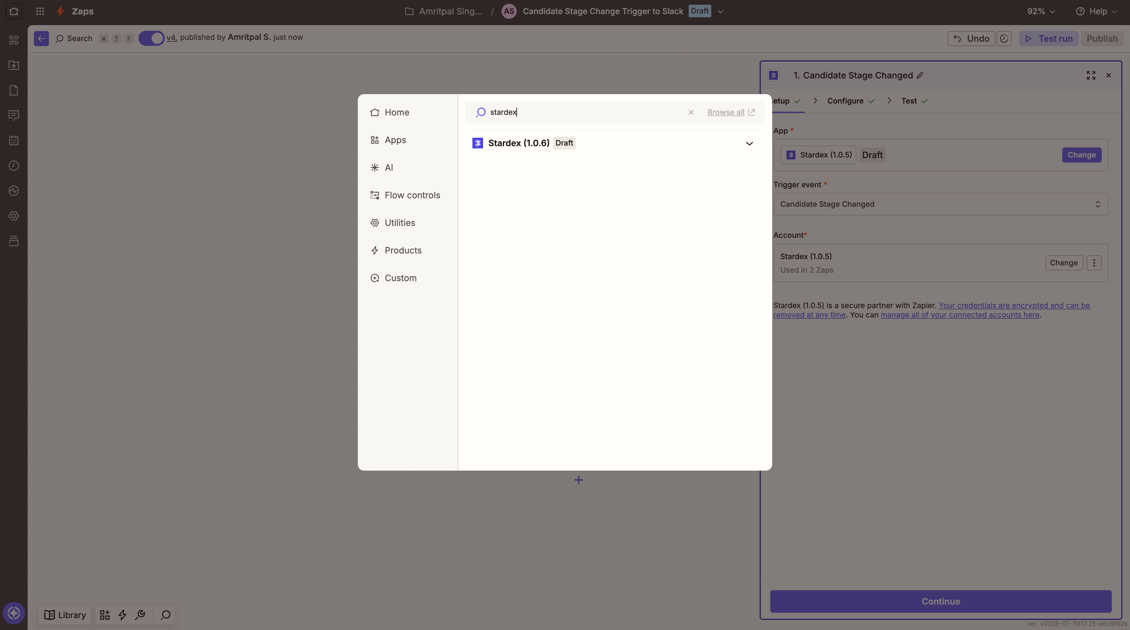 Updating to the latest Stardex app version — screenshot 27