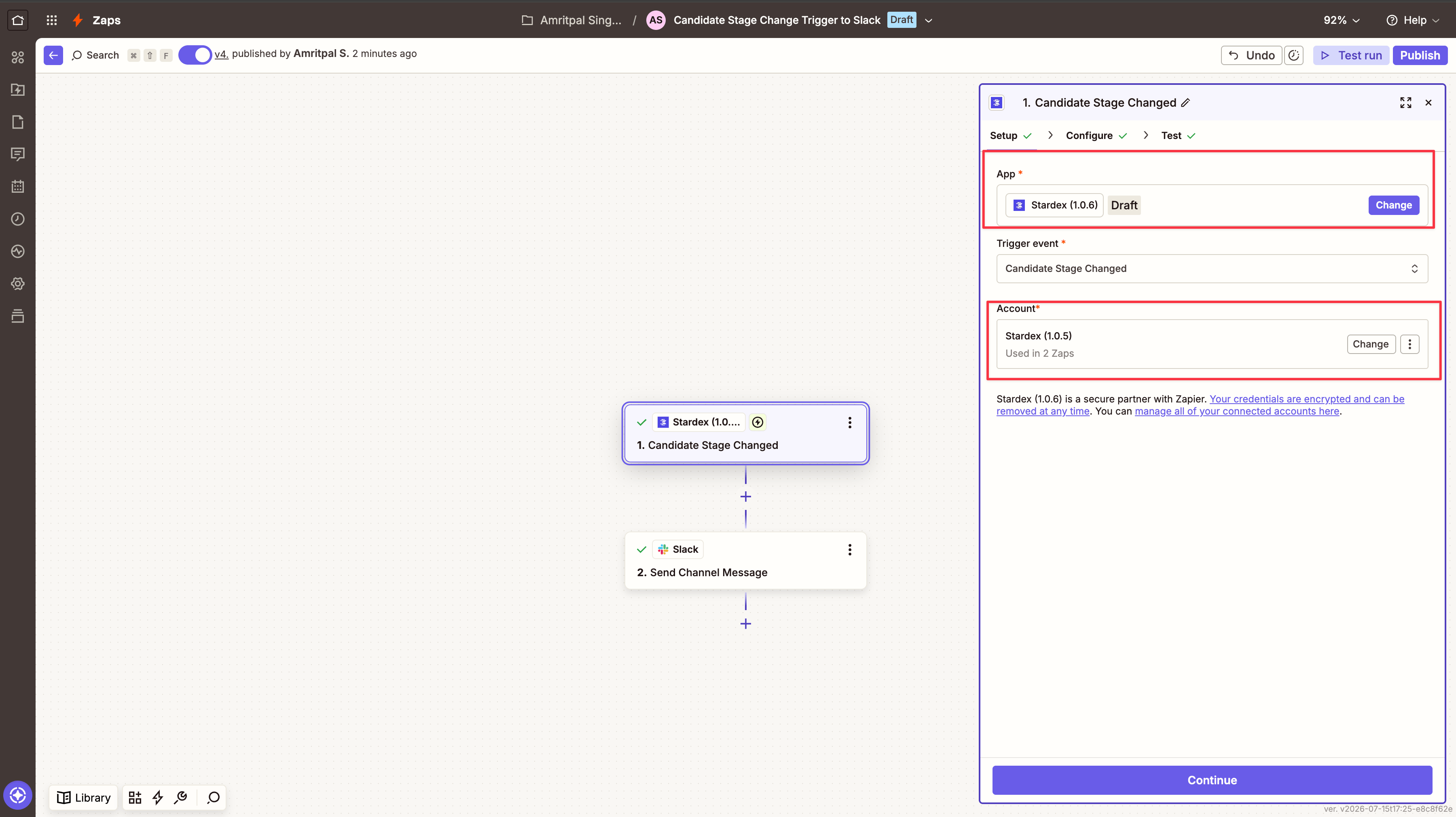 Updating to the latest Stardex app version — screenshot 28