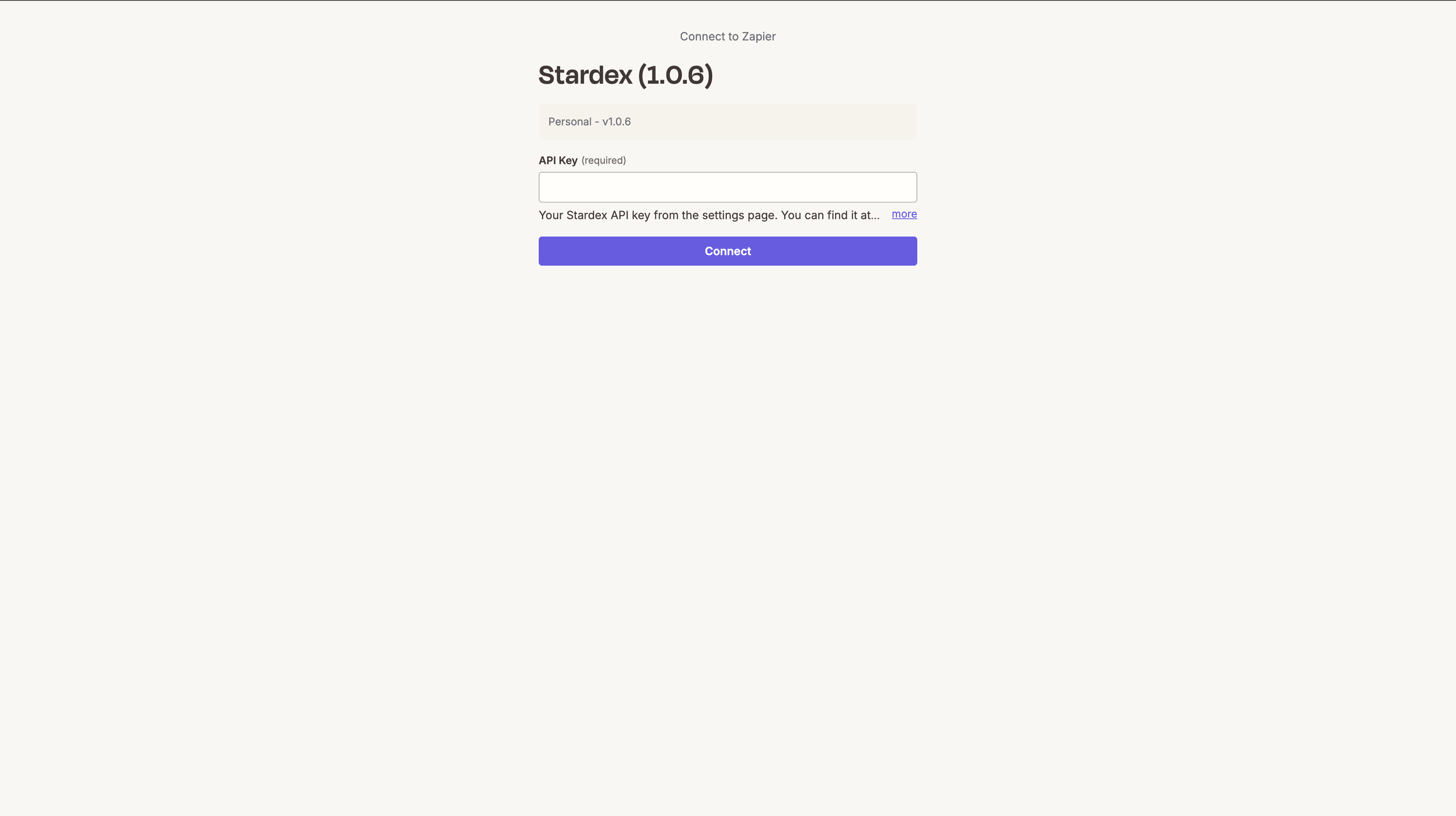 Reconnecting with a new API key — screenshot 31