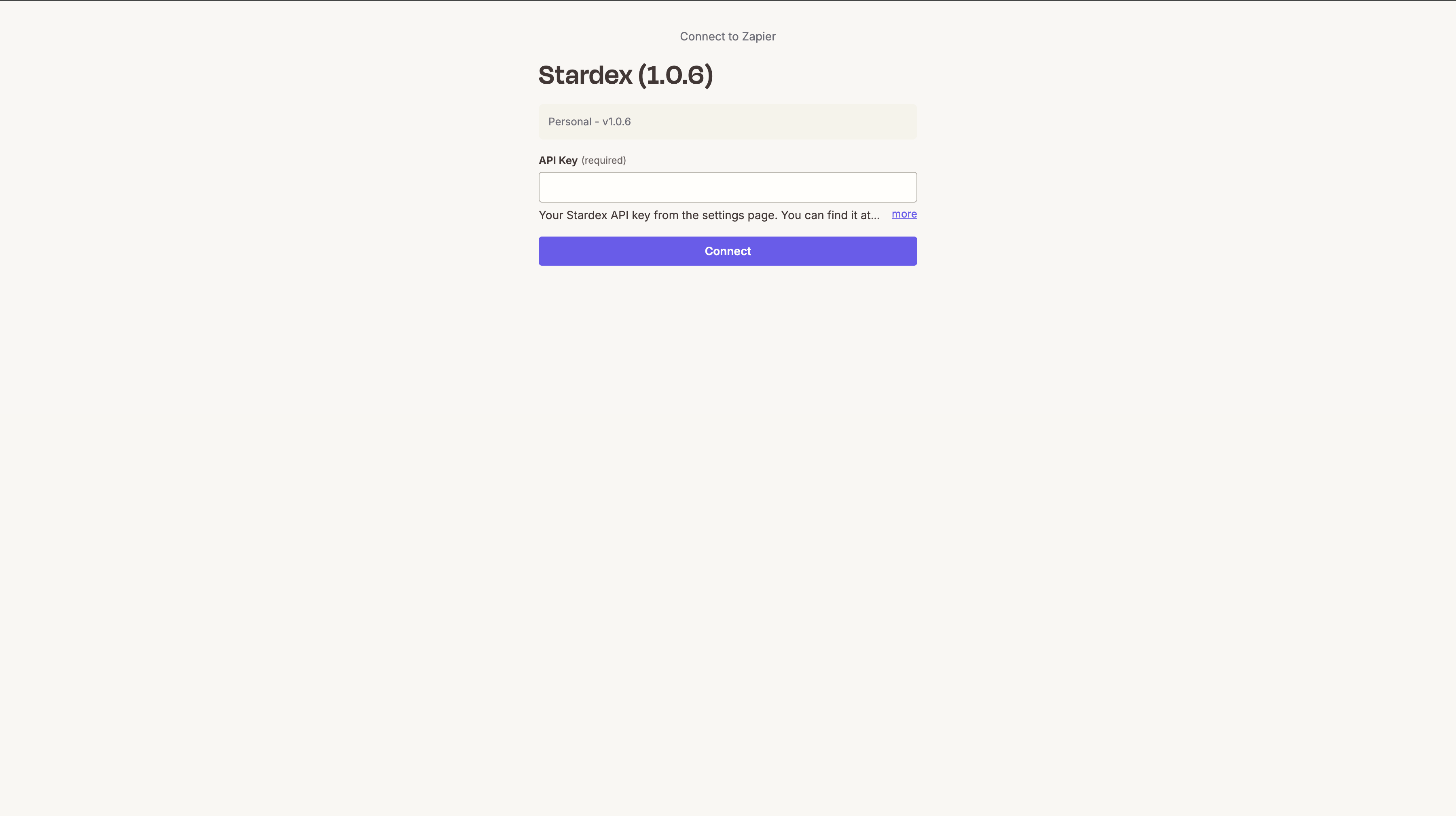 Reconnecting with a new API key — screenshot 31