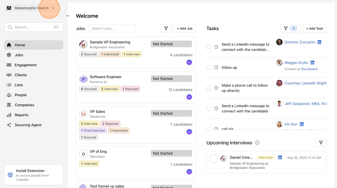 Adding / Removing team members to your account — screenshot 1