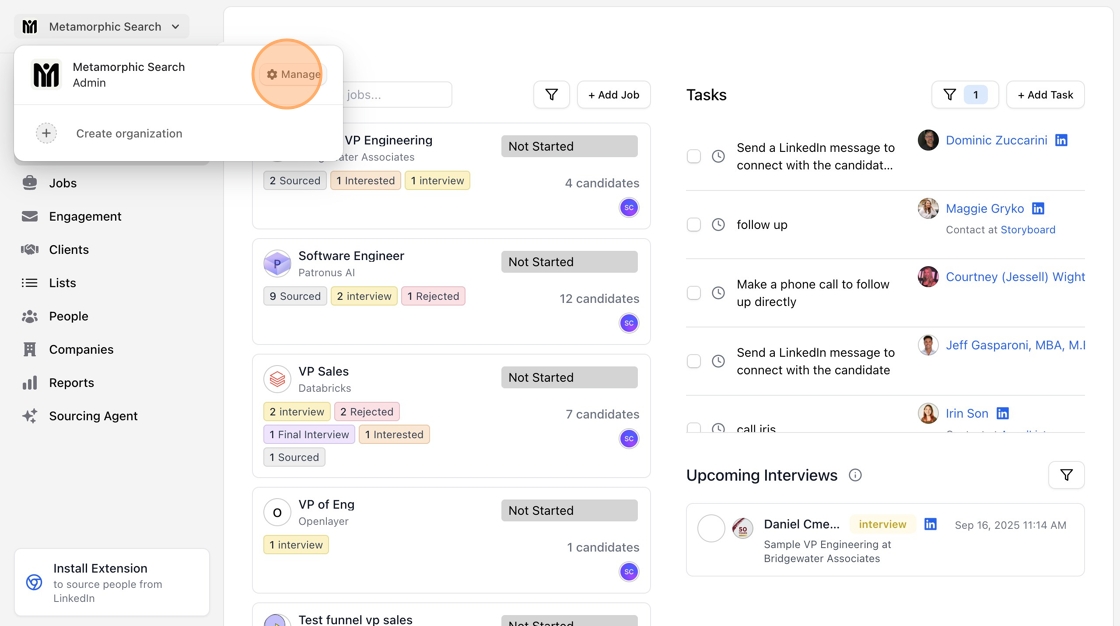 Adding / Removing team members to your account — screenshot 2