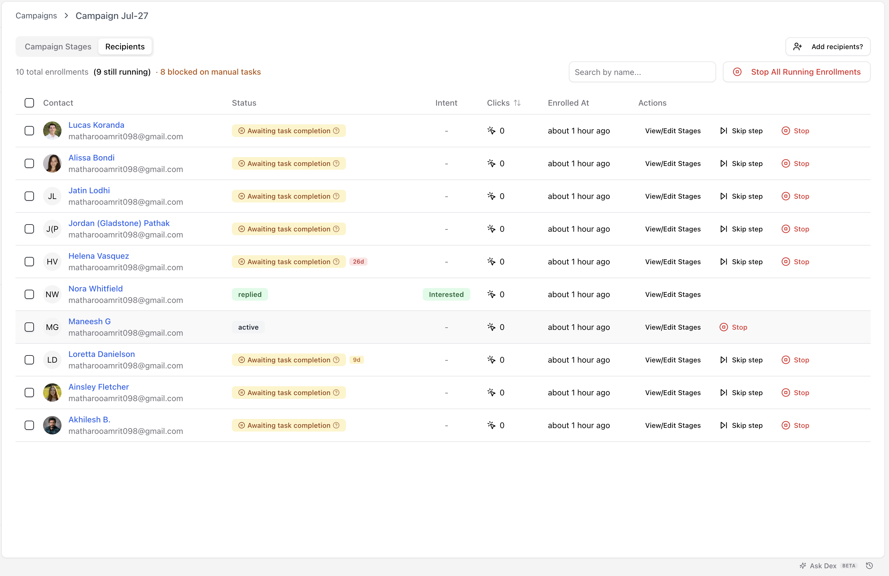 Finding who's waiting — screenshot 4