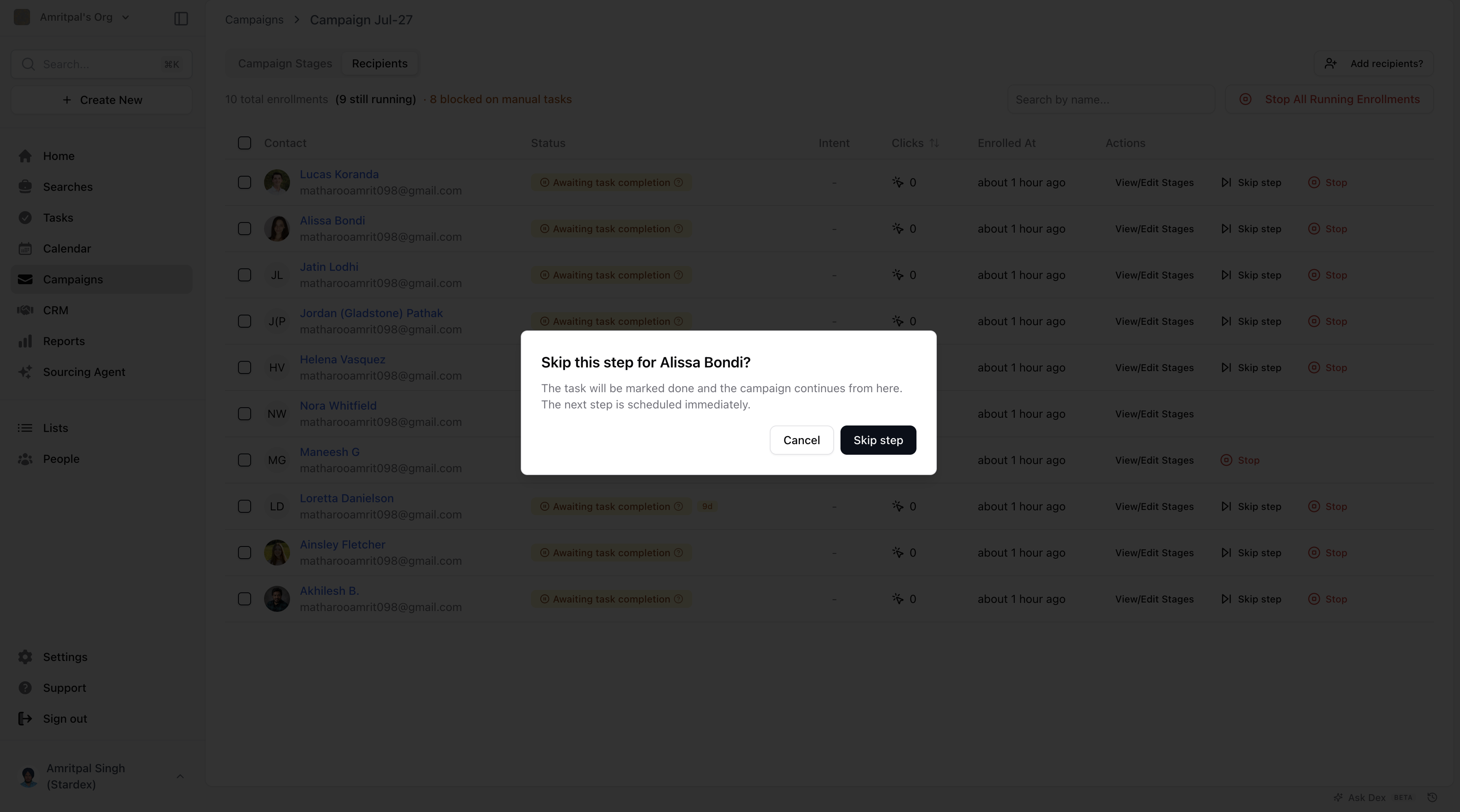 Finding who's waiting — screenshot 5