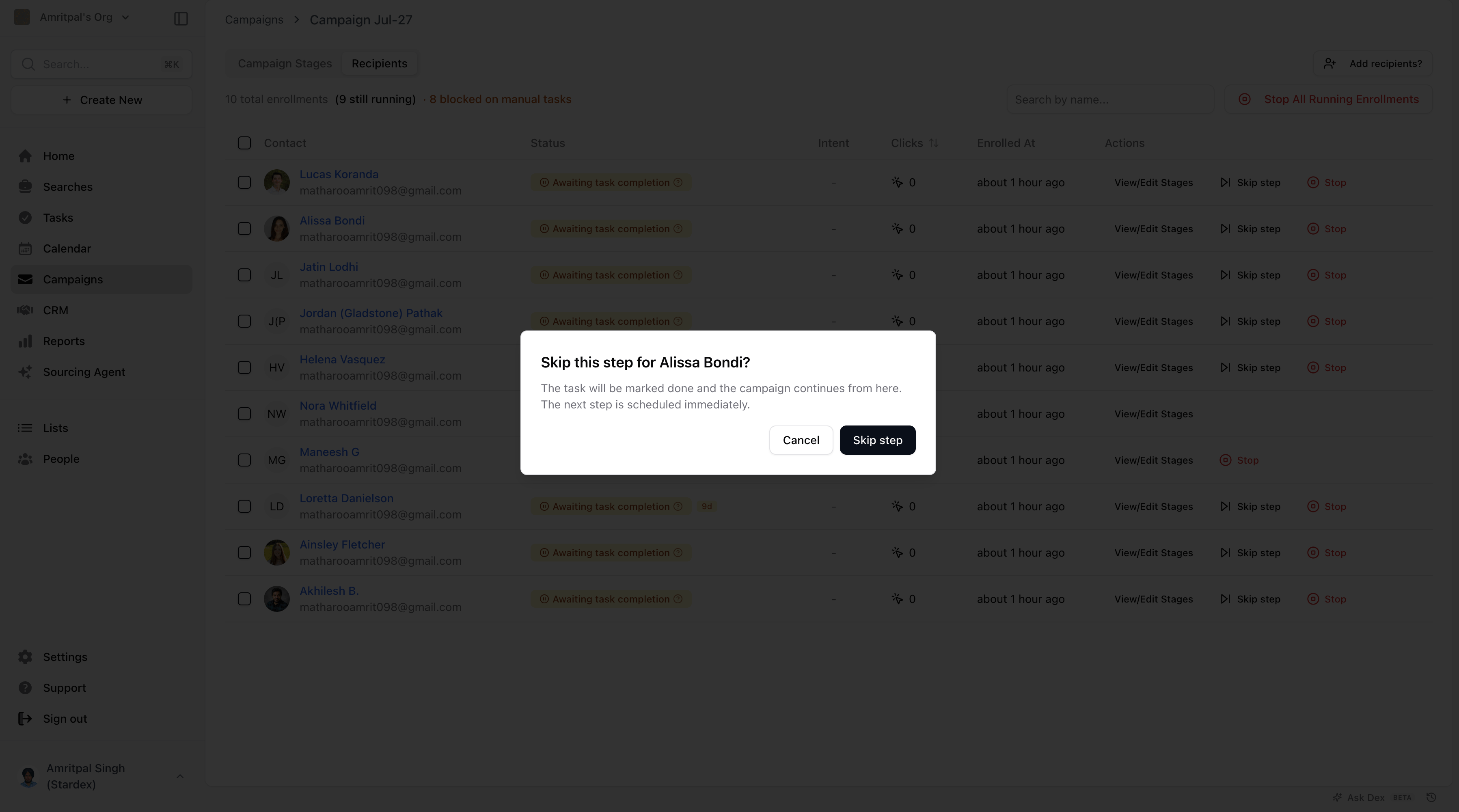 Finding who's waiting — screenshot 5