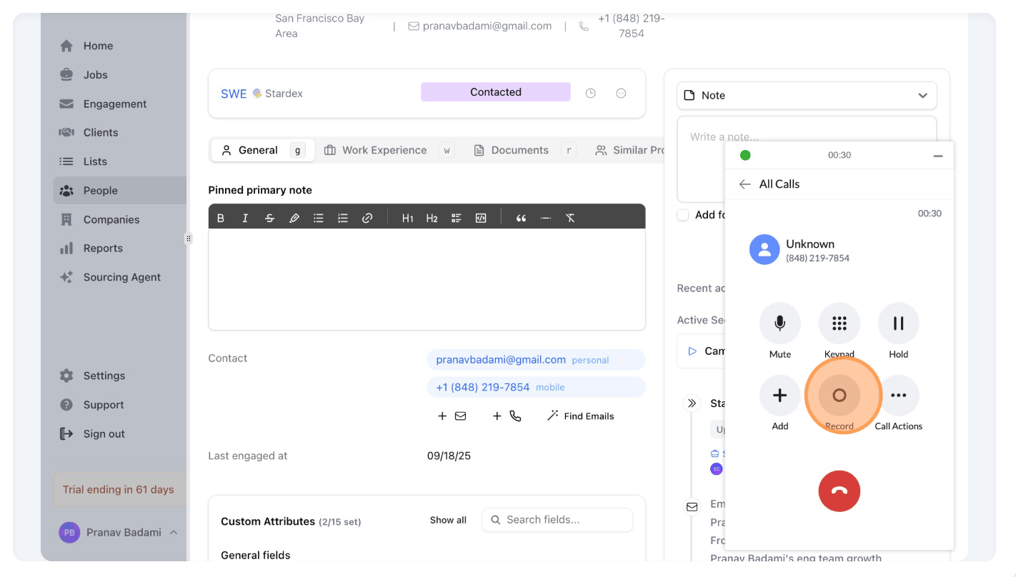 RingCentral Transcripts — screenshot 4