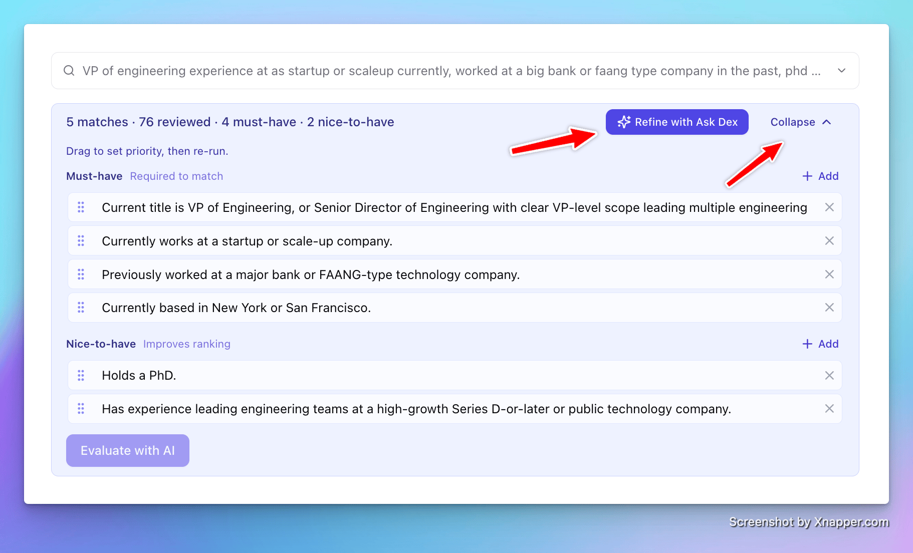 Tips for better results — screenshot 4