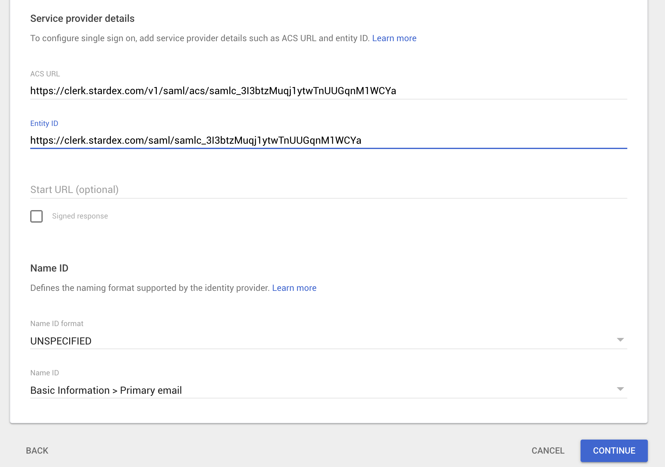 Single Sign On — screenshot 12