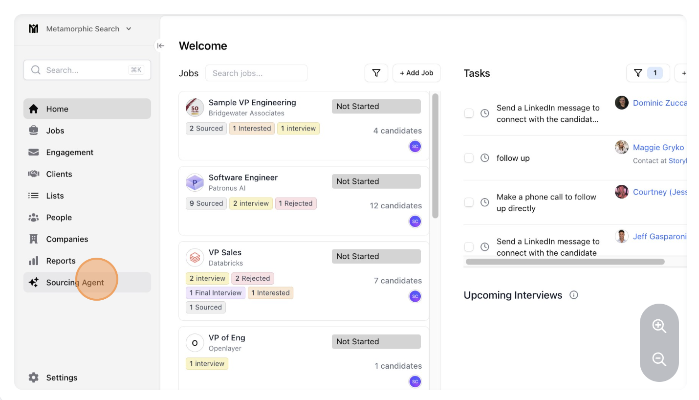 Instructions on using the Stardex sourcing agent: — screenshot 1